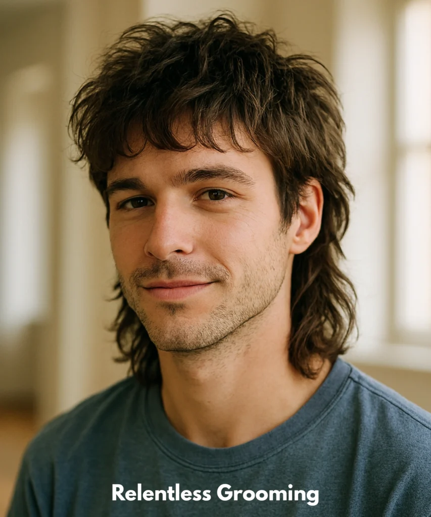 Mullet Hairstyles: Bold & Stylish Looks for Men 36 90s Grunge Mullet