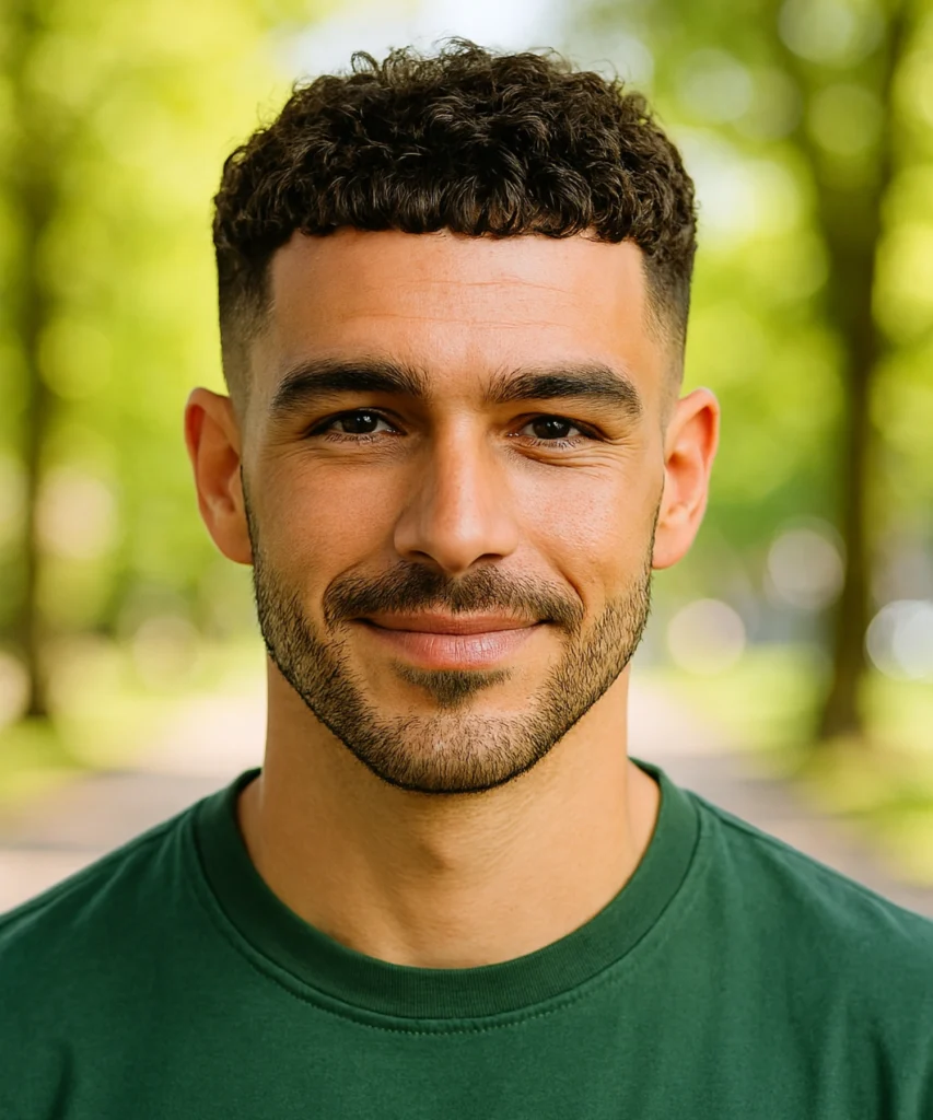 49+ Stylish Curly Hairstyles for Men 10 Curly Caesar Cut