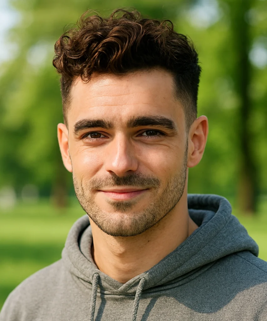 49+ Stylish Curly Hairstyles for Men 22 Curly Quiff