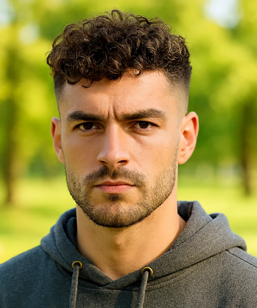49+ Stylish Curly Hairstyles for Men 30 Curly Undercut