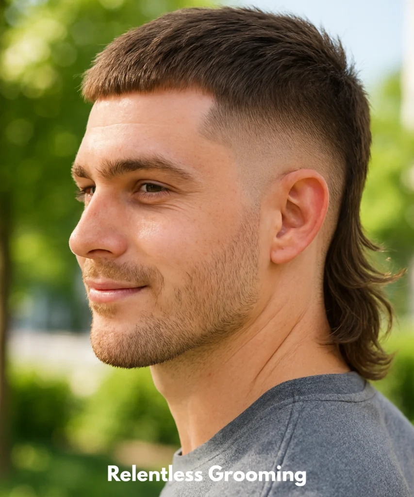 Mullet Hairstyles: Bold & Stylish Looks for Men 18 Drop Fade Mullet