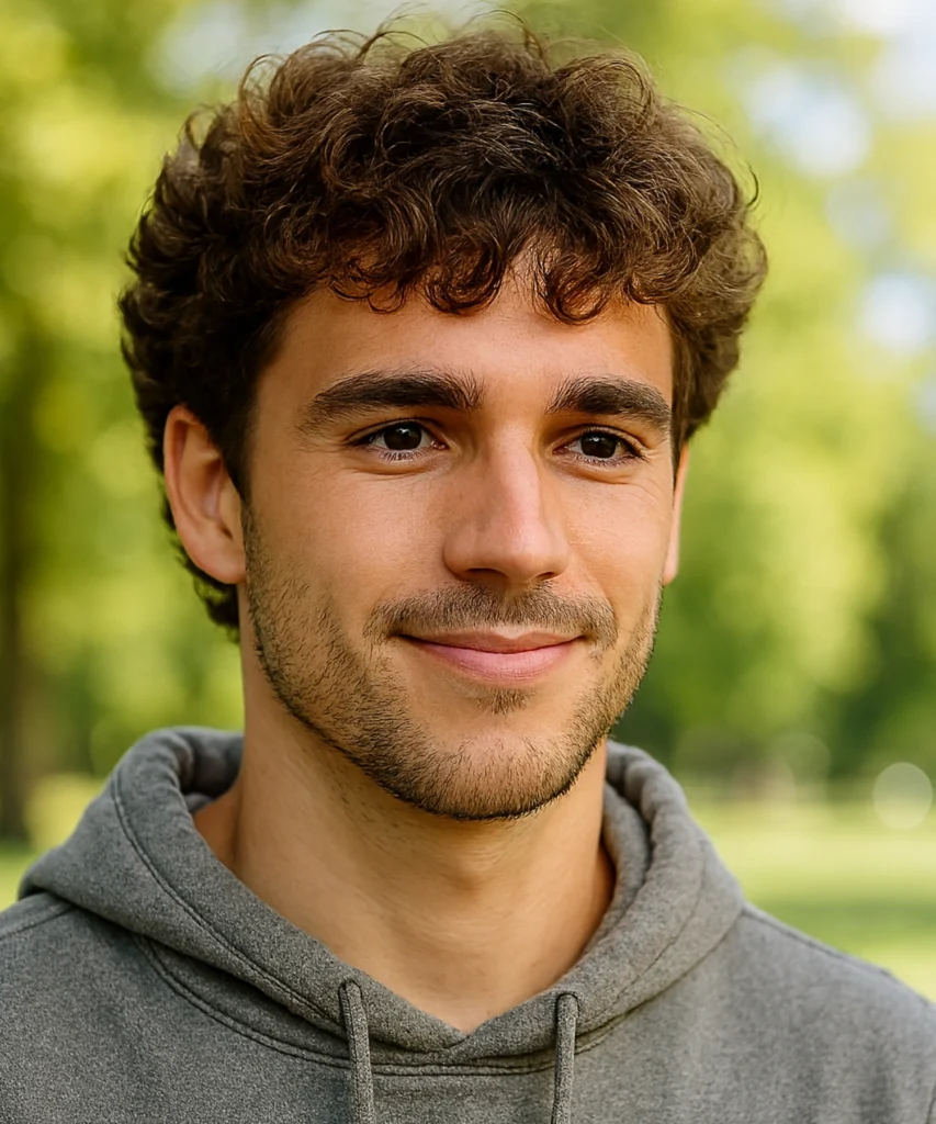 49+ Stylish Curly Hairstyles for Men 25 Layered Curly Cut
