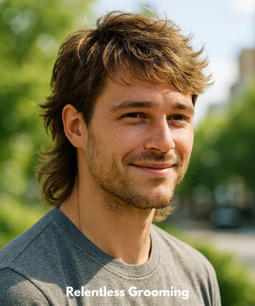 Mullet Hairstyles: Bold & Stylish Looks for Men 8 Layered Mullet
