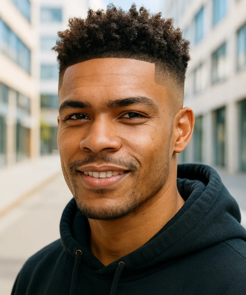 49+ Stylish Curly Hairstyles for Men 14 Line-Up with Curly Top