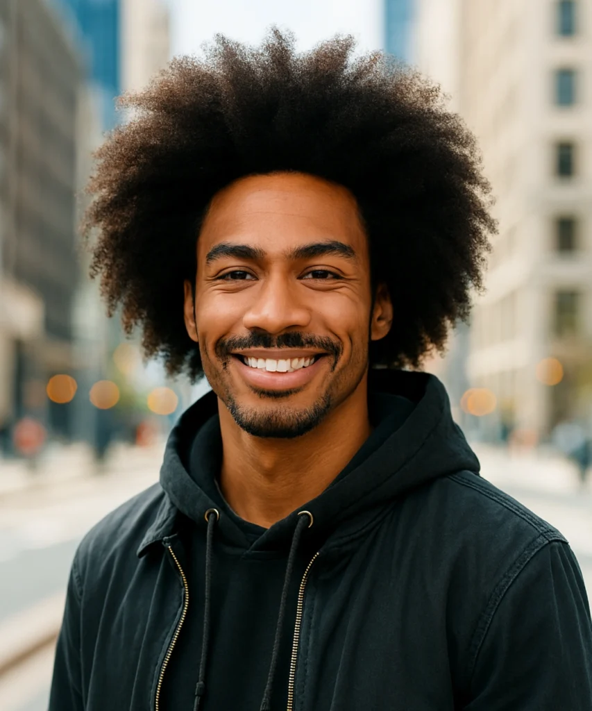 49+ Stylish Curly Hairstyles for Men 43 Long Afro