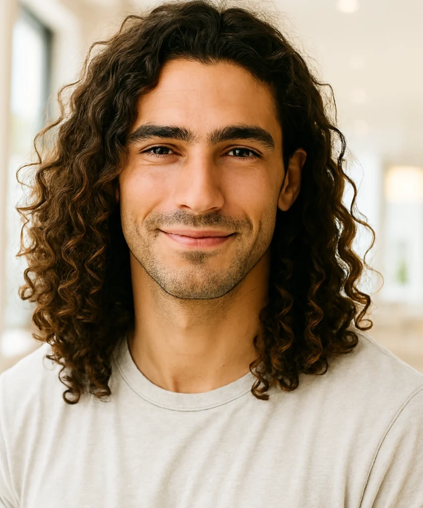 49+ Stylish Curly Hairstyles for Men 35 Long Curly Hairstyles