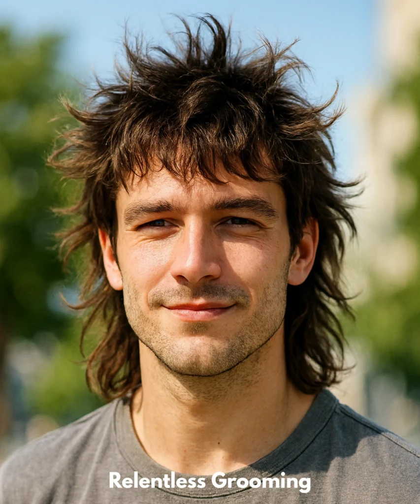 Mullet Hairstyles: Bold & Stylish Looks for Men 11 Messy Mullet