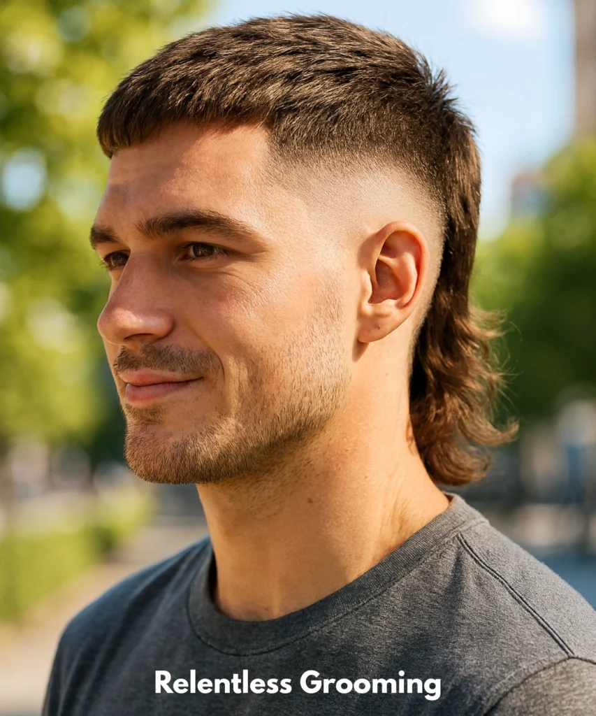 Mullet Hairstyles: Bold & Stylish Looks for Men 15 Mid Fade Mullet