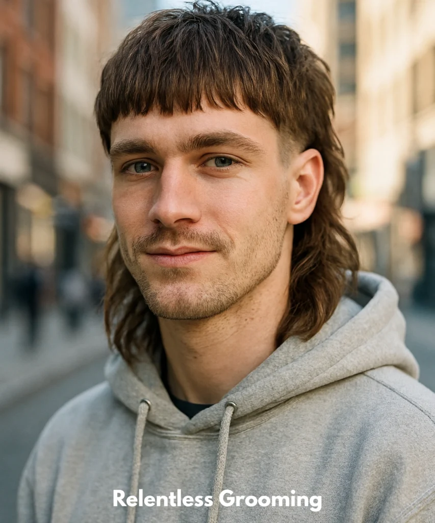 Mullet Hairstyles: Bold & Stylish Looks for Men 29 Mullet with Fringe