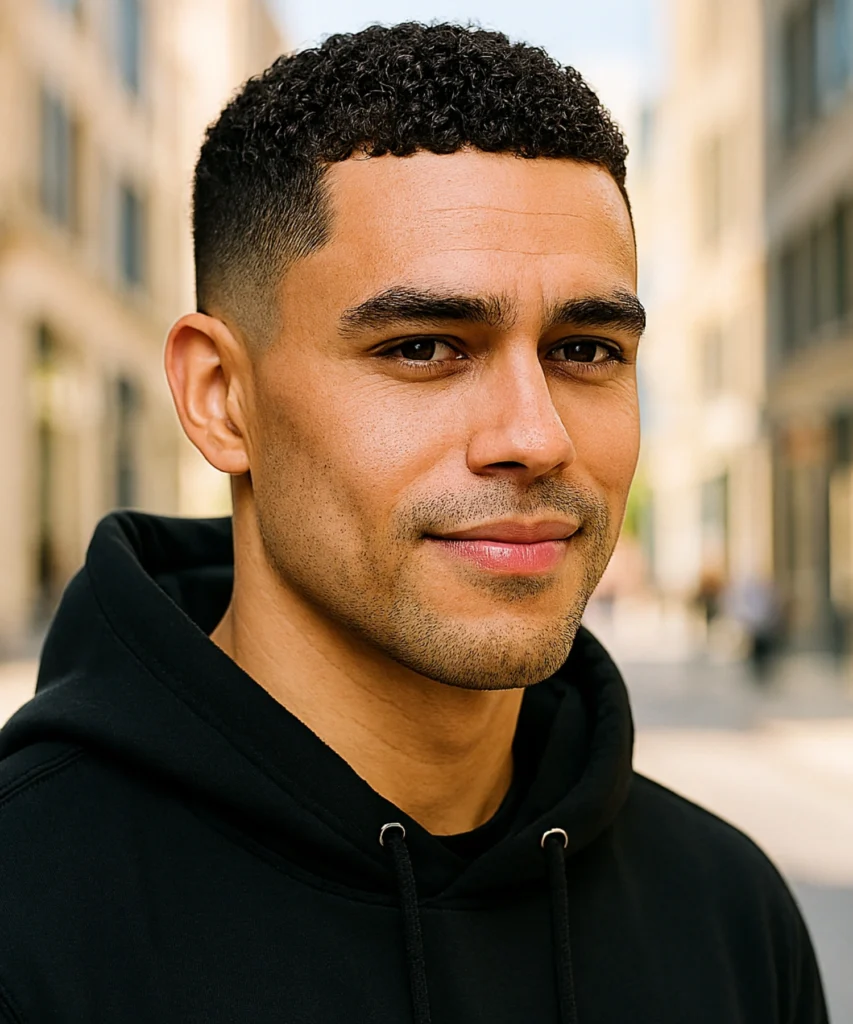 49+ Stylish Curly Hairstyles for Men 9 Short Curly Crop