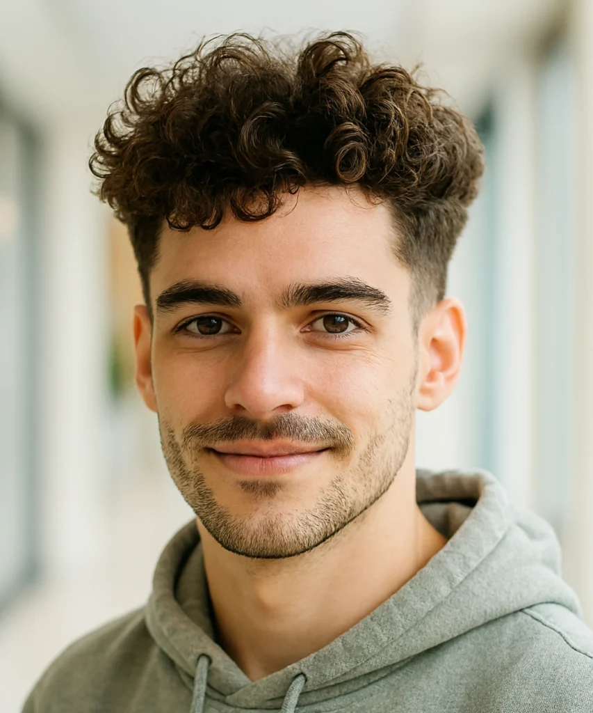 49+ Stylish Curly Hairstyles for Men 55 Textured Curly Blowout