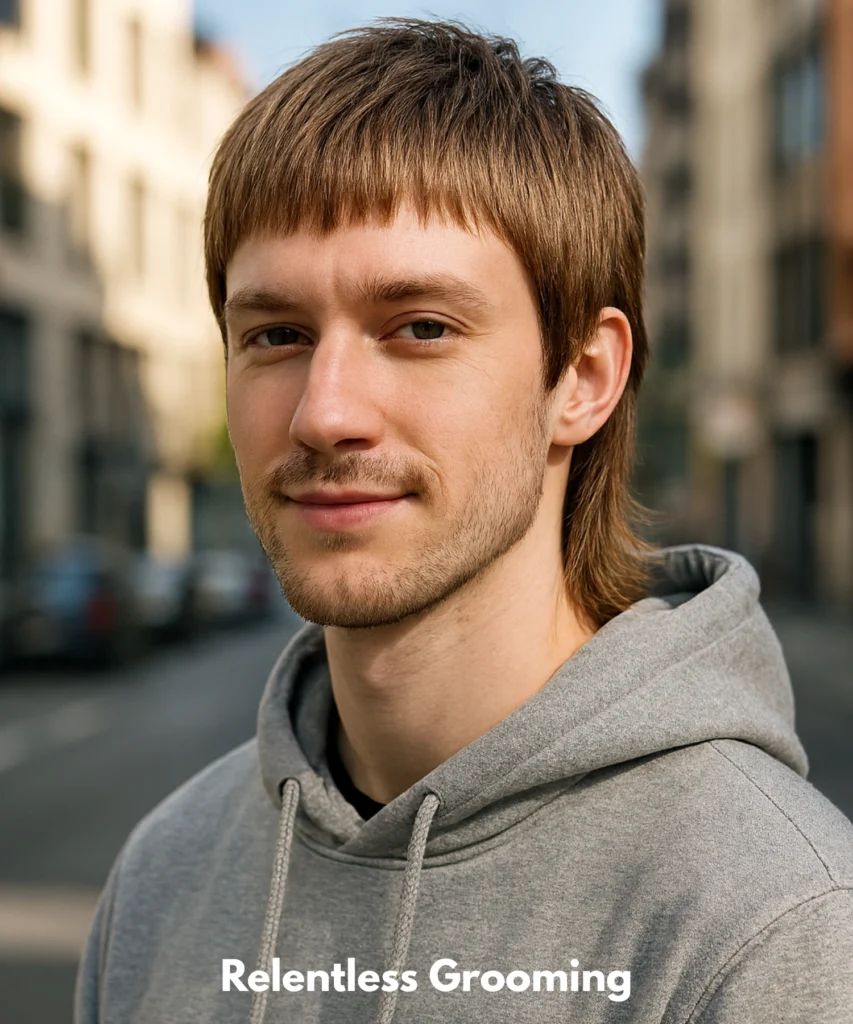 Mullet Hairstyles: Bold & Stylish Looks for Men 28 Thin Hair Mullet