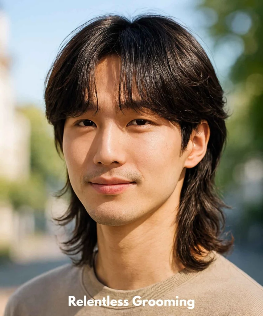 Mullet Hairstyles: Bold & Stylish Looks for Men 64 K-Pop Inspired Mullet
