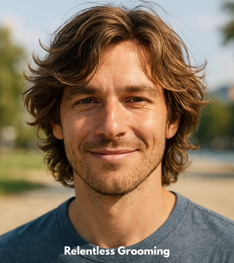 Layered Wavy Hair