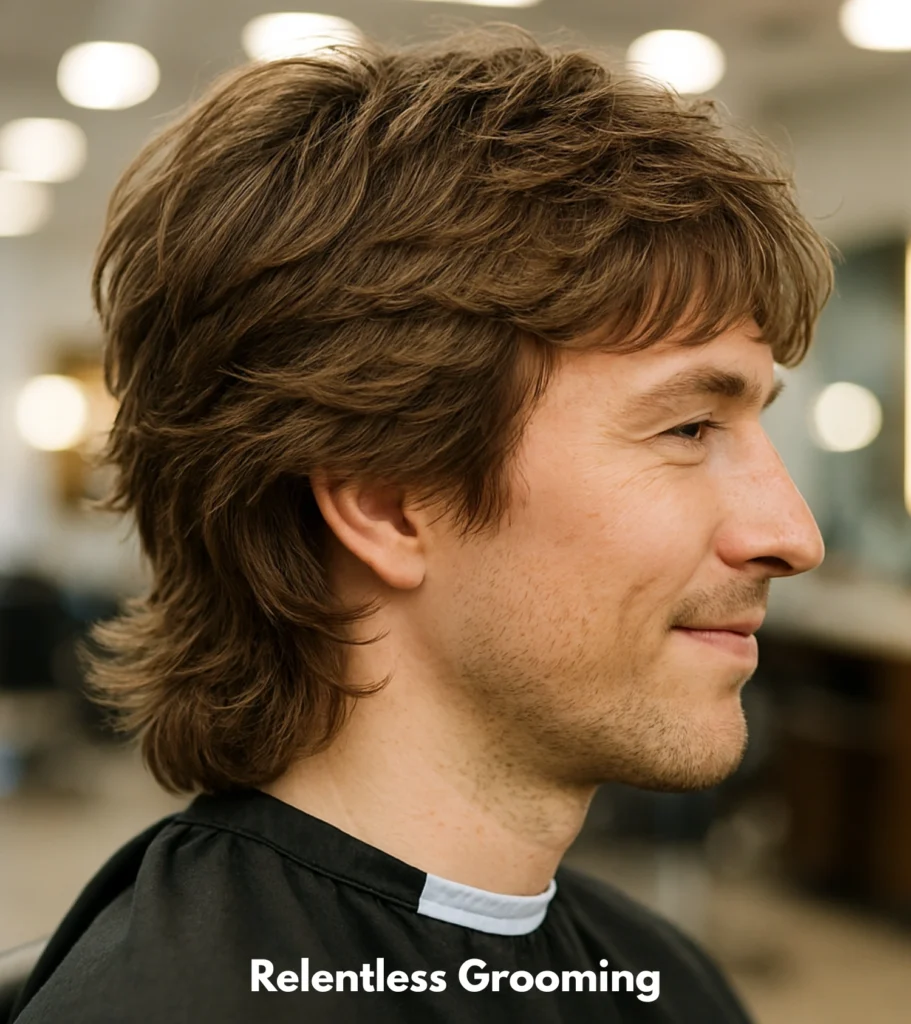 Wolf Cut Men: Bold, Layered & Trendy Haircut Ideas 6 Layered Wolf Cut