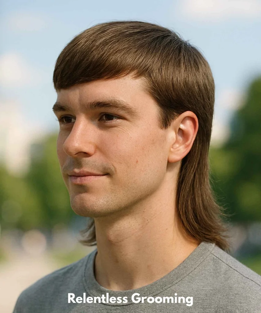 Mullet Hairstyles: Bold & Stylish Looks for Men 48 Low-Contrast Mullet