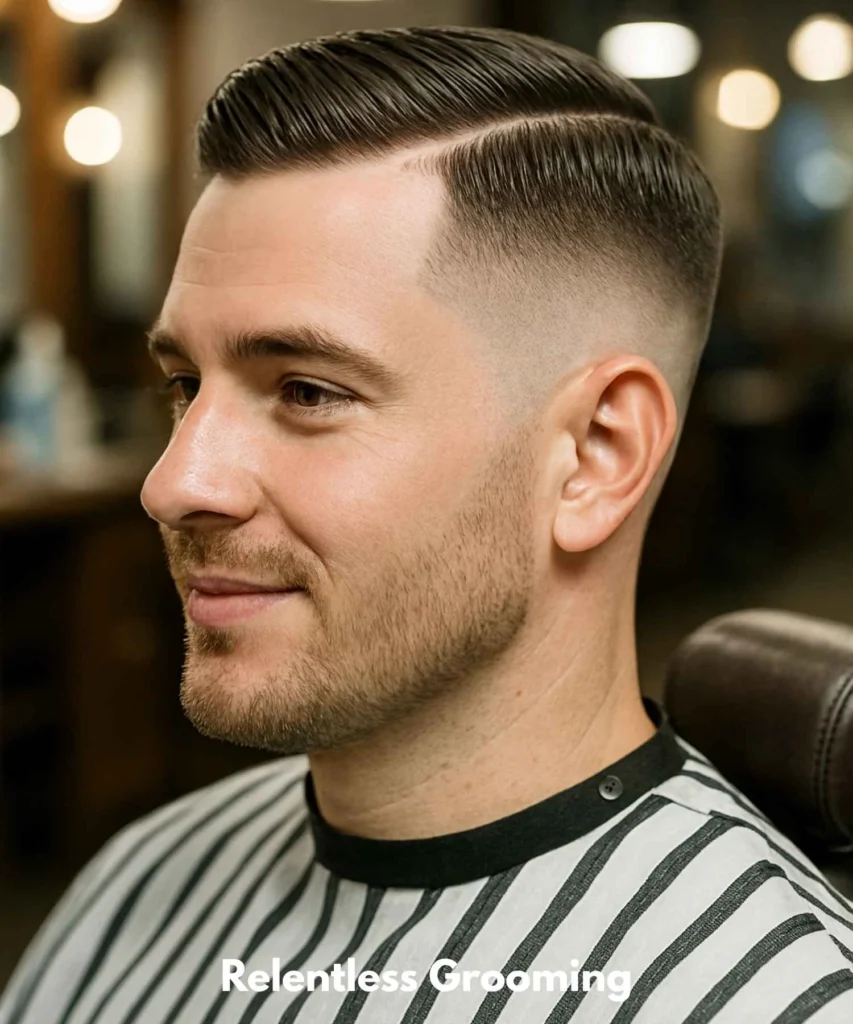 Low Fade Comb Over