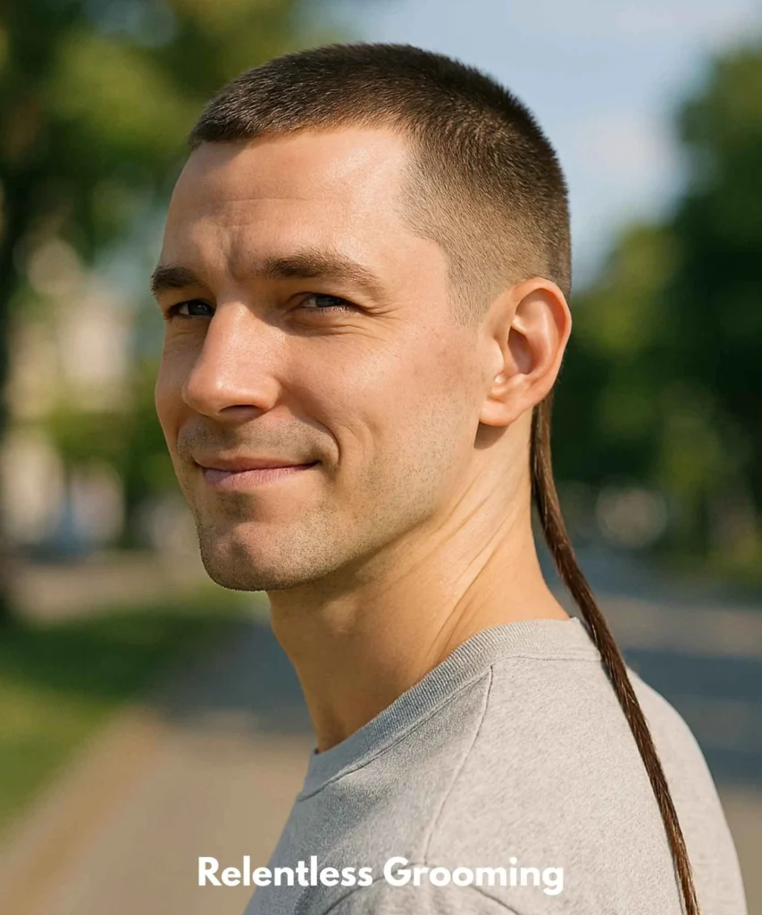 Mullet Hairstyles: Bold & Stylish Looks for Men 58 Rat-Tail Mullet