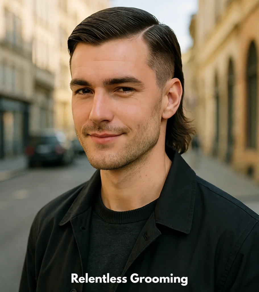 Side Part Mullet