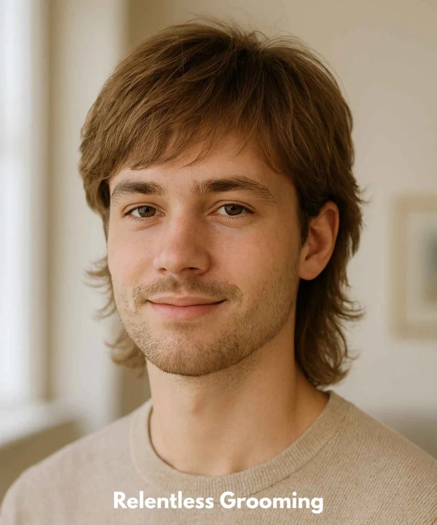 Mullet Hairstyles: Bold & Stylish Looks for Men 49 Soft-Layer Mullet