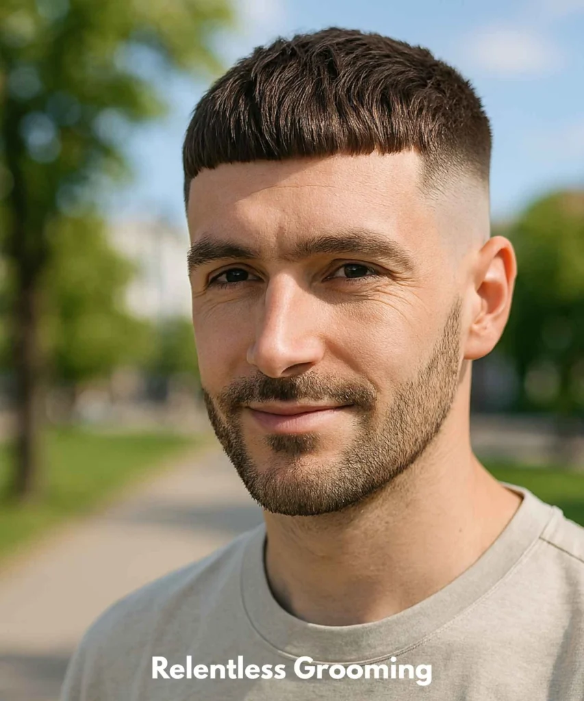 French Crop Haircut: Sleek & Modern Men's Style 9 The French Crop Fade