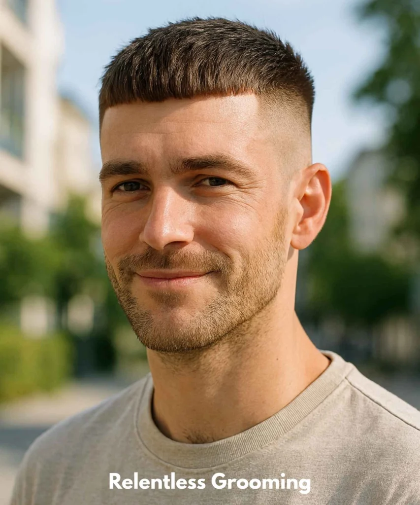 French Crop Haircut: Sleek & Modern Men's Style 14 The High Fade French Crop