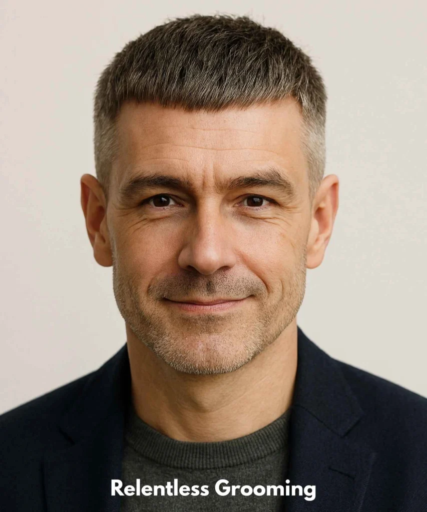 French Crop Haircut: Sleek & Modern Men's Style 45 The Mature Men's French Crop
