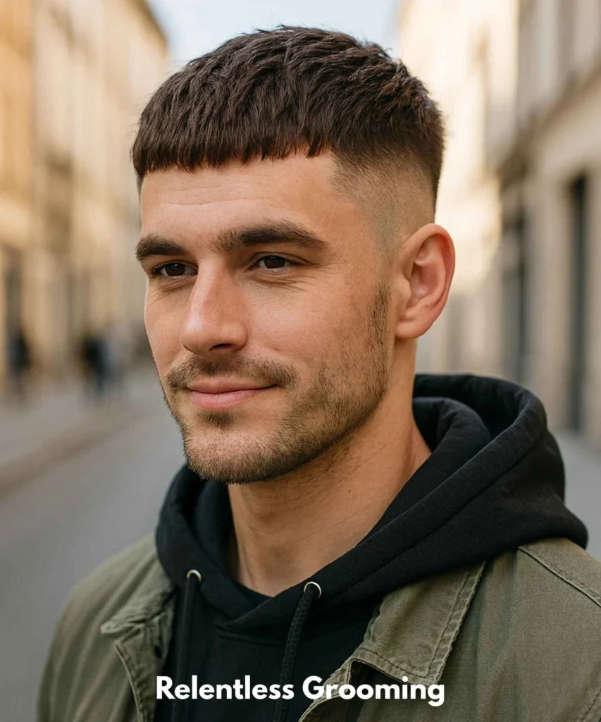 French Crop Haircut: Sleek & Modern Men's Style 13 The Mid Fade French Crop