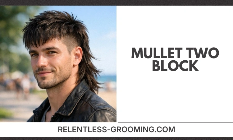 Bold Mullet Two Block Haircut Ideas to Upgrade Your Look 2 Mullet Two Block