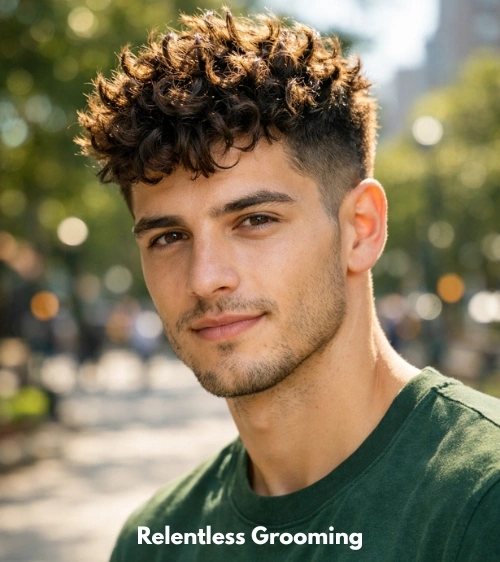 Curly Spiky Hair