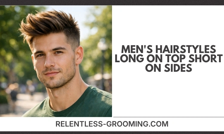 Men's Hairstyles Long on Top Short on Sides 2 Men's Hairstyles Long on Top Short on Sides