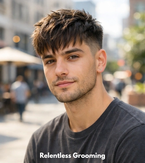 Men's Hairstyles Long on Top Short on Sides 7 Messy Fringe Fade