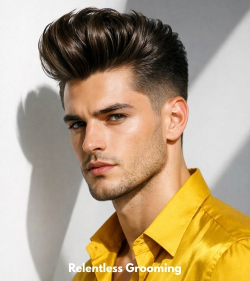 Attractive Men’s Hairstyles: Best Looks to Boost Your Style 11 Pompadour