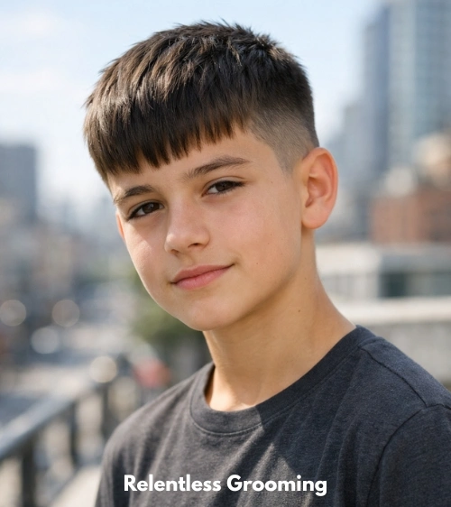 Best Haircuts for Boys With Straight Hair That Look 6 French Crop