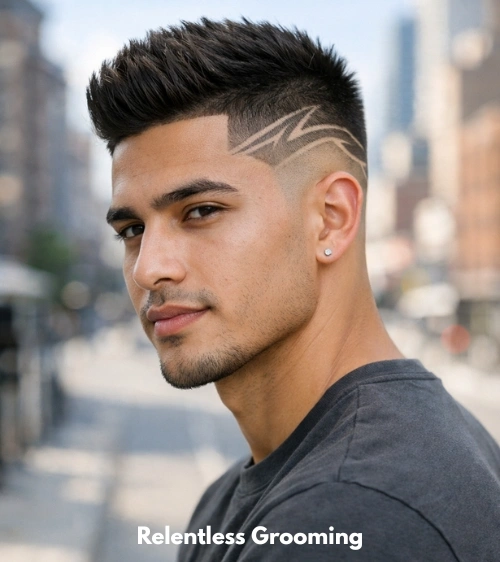 Cool Haircut Designs to Upgrade Your Style 4 High Fade with Freestyle Pattern