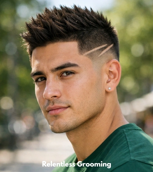 Cool Haircut Designs to Upgrade Your Style 3 Low Fade with Line Design