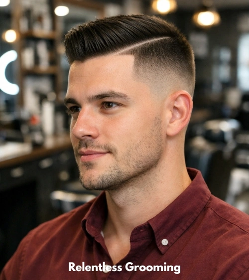 Cool Haircut Designs to Upgrade Your Style 7 Taper Fade with Hard Part