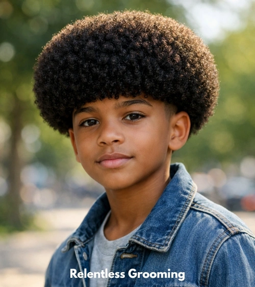 Best Bowl Cut for Boys With a Modern Twist 5 Afro Bowl Cut