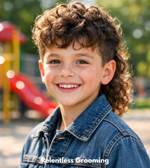 Trending Kids Mohawk Mullet Haircuts Right Now 11 Curly Mullet Kids