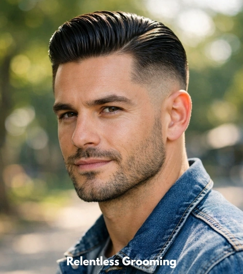 Drop Fade Slick Back
