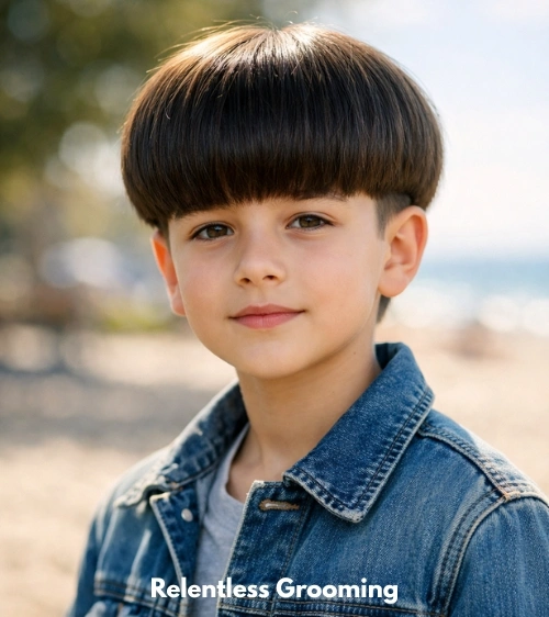 Best Bowl Cut for Boys With a Modern Twist 11 Halo Cut