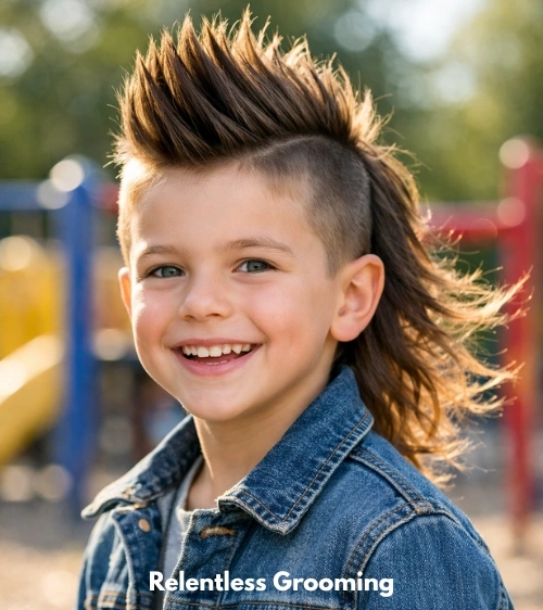 Trending Kids Mohawk Mullet Haircuts Right Now 5 Kids Mullet Mohawk