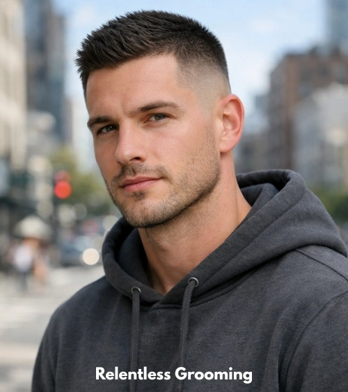 Crew Cut Hairstyles That Always Look Clean and Stylish 6 Low Fade Crew Cut