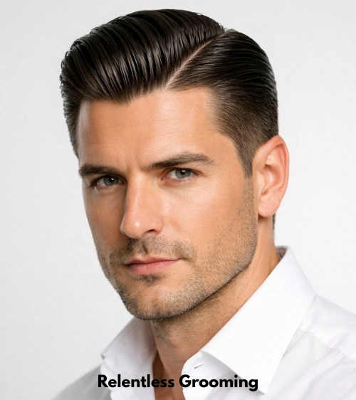 Sharp Part Slick Back