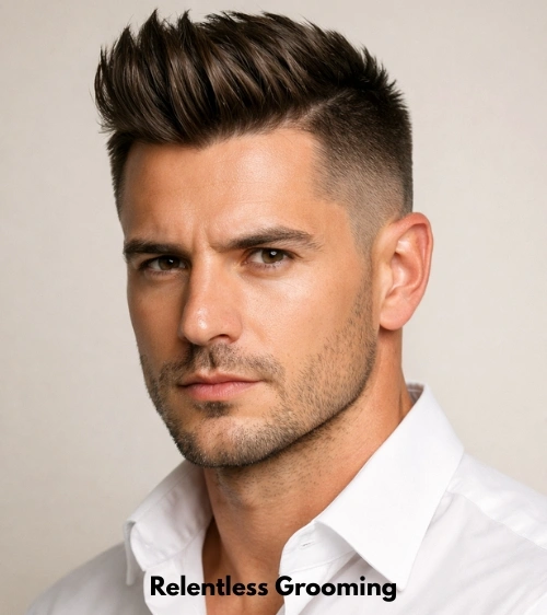 Short Quiff Fade